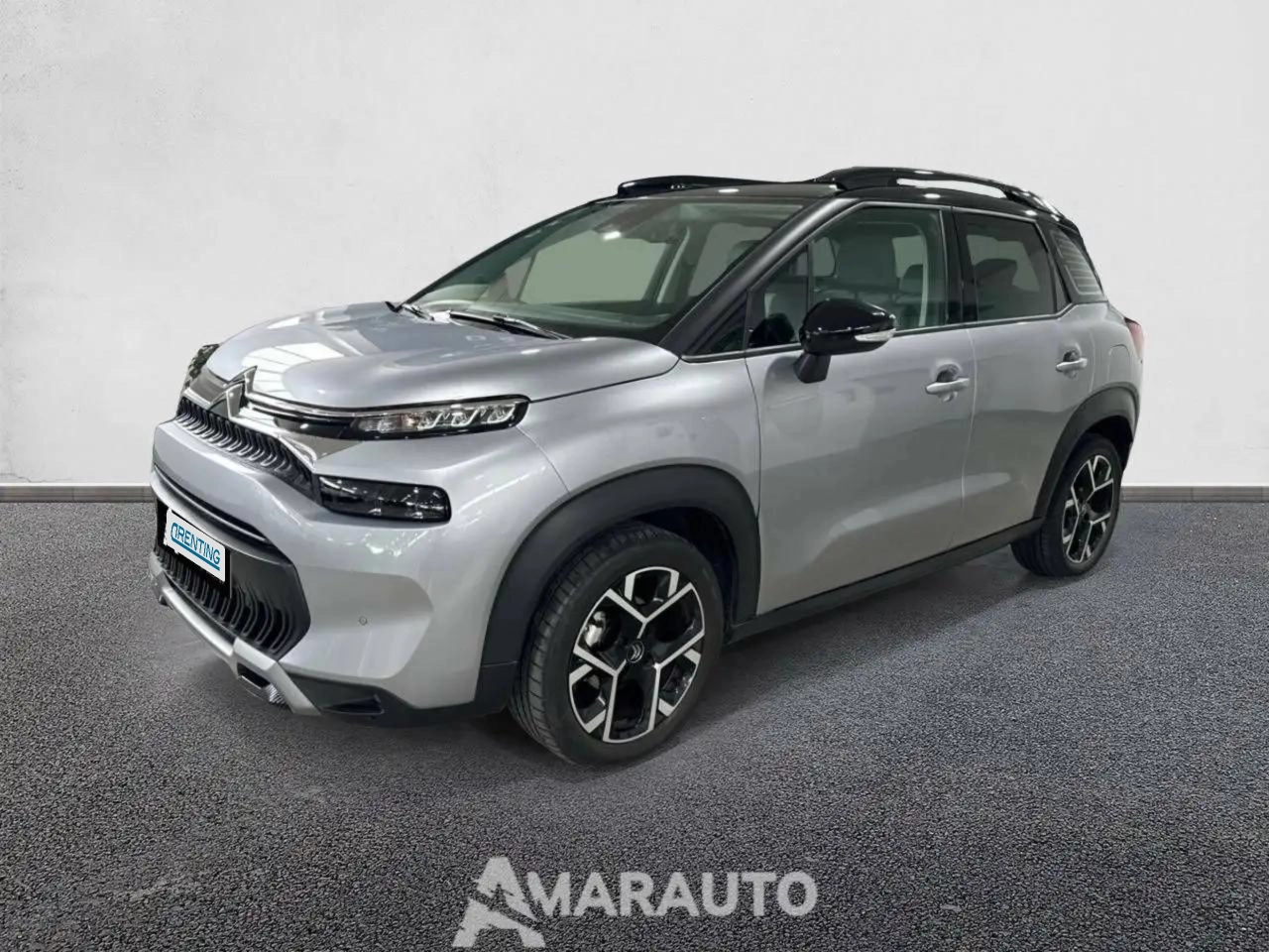 Renting Citroen C3 Aircross BlueHDi S&S Shine 110 Gris