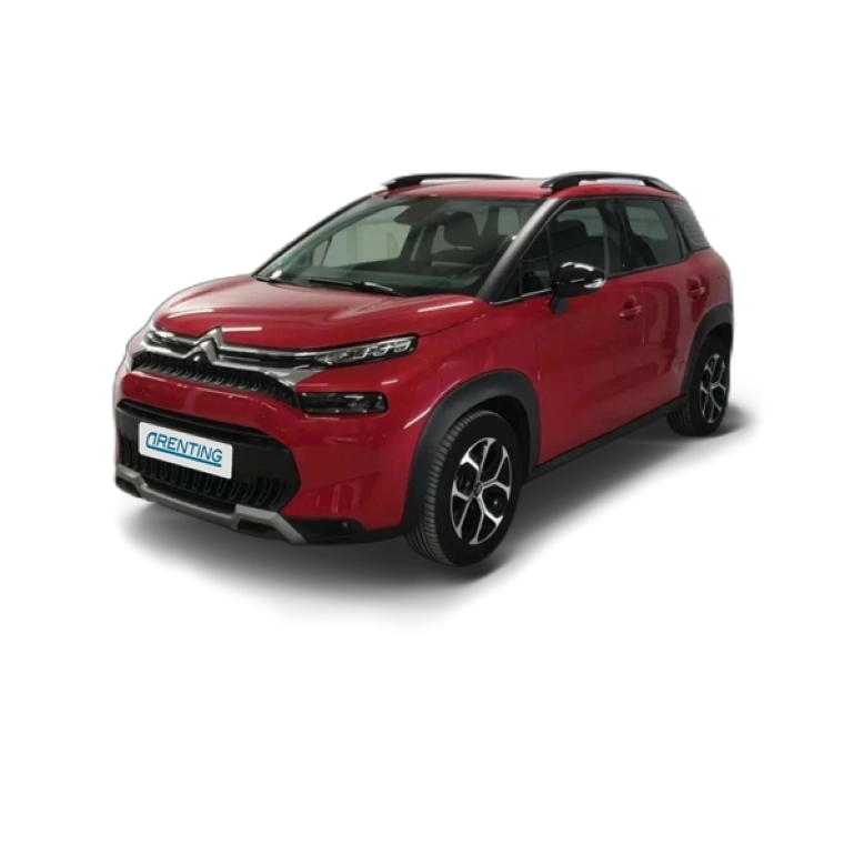 Renting Citroen C3 Aircross BlueHDi S&S Shine 110 Rojo 1