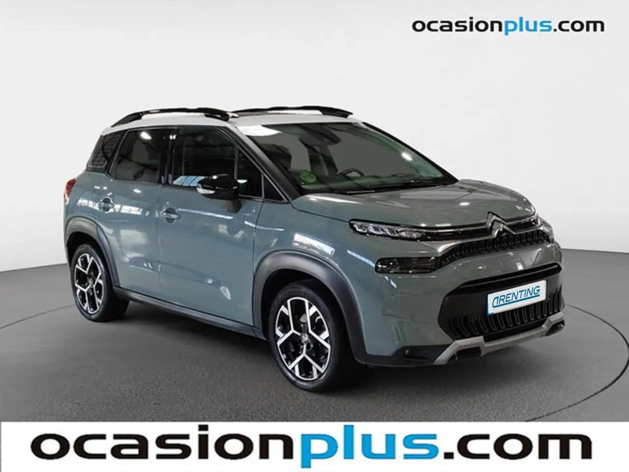 Renting Citroen C3 Aircross BlueHDi S&S Shine EAT6 120 Verde 1