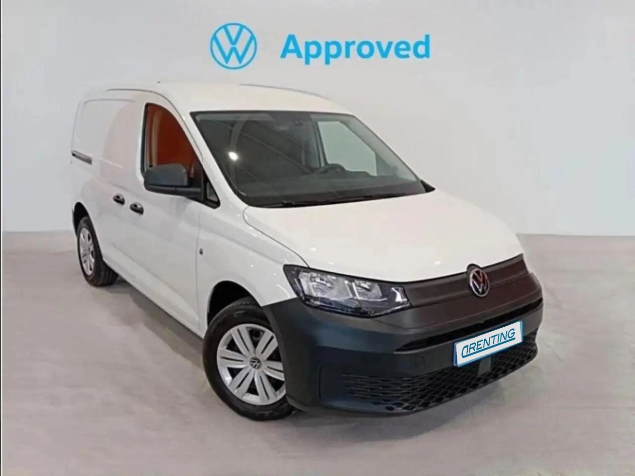 Renting Volkswagen Caddy Furgón 2.0TDI 75kW Blanco 3