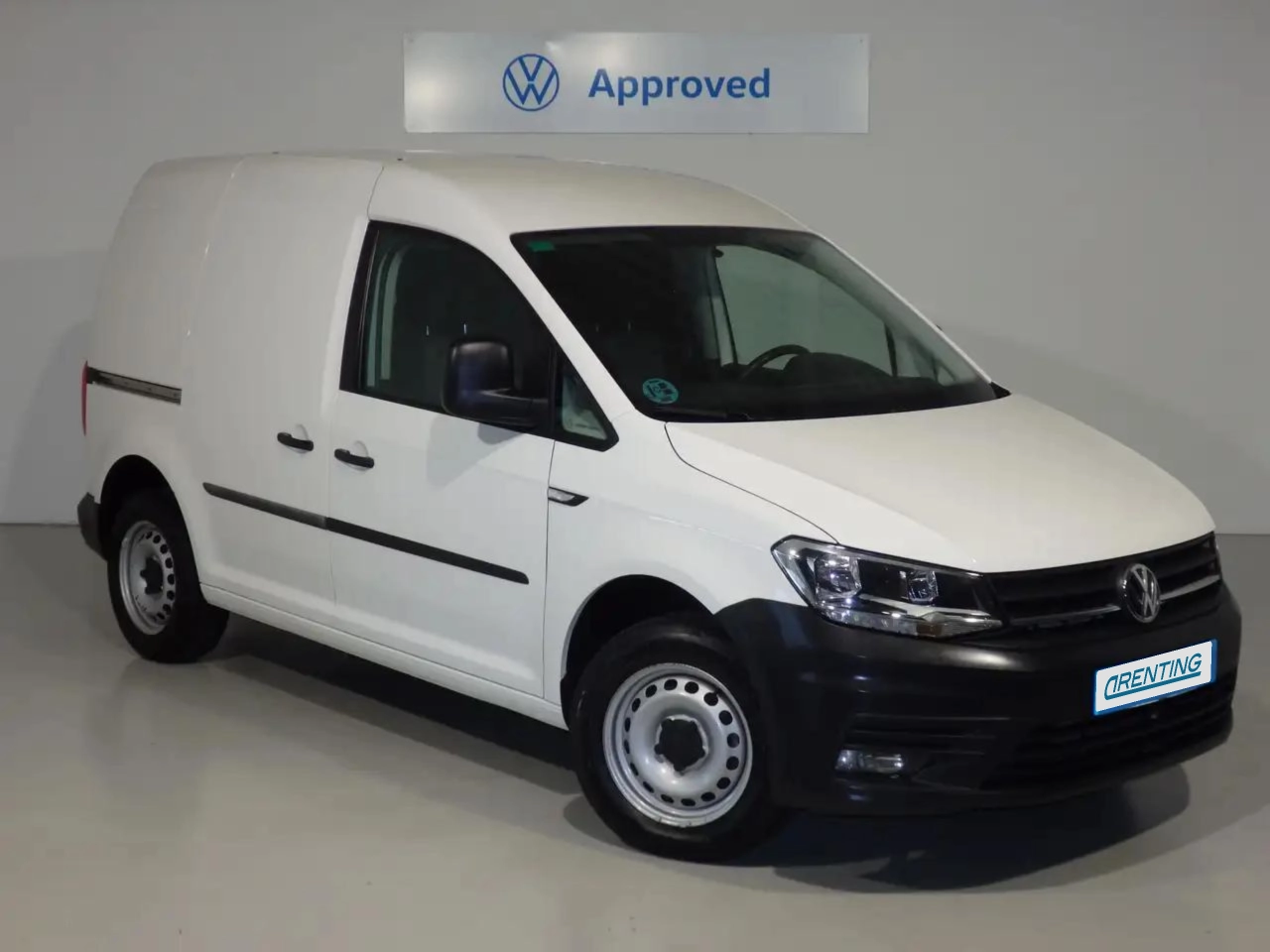 Renting Volkswagen Caddy Furgón 2.0TDI Bluemotion 75kW Blanco 1