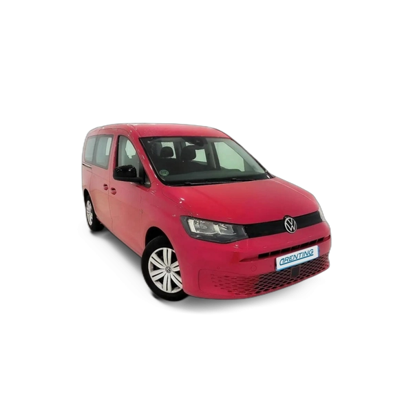 Renting Volkswagen Caddy Furgón Maxi 2.0TDI DSG 90kW Rojo