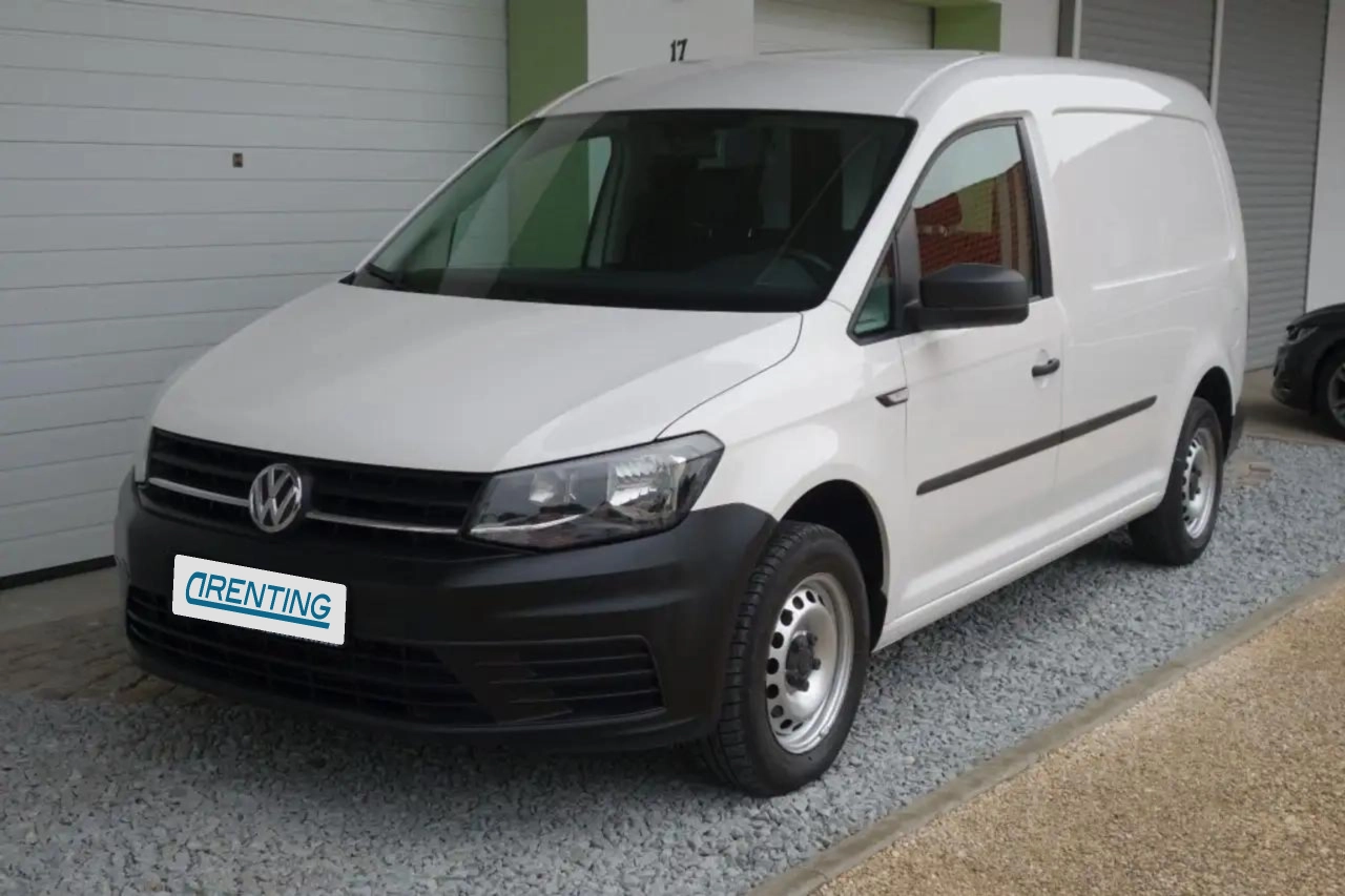 Renting Volkswagen Caddy Furgón Maxi MRW 2.0TDI SCR 75kW Blanco