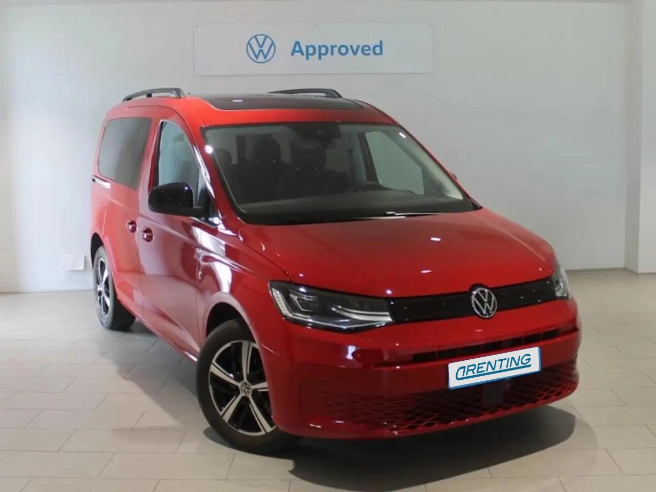 Renting Volkswagen Caddy M1 2.0TDI California DSG 122 Rojo