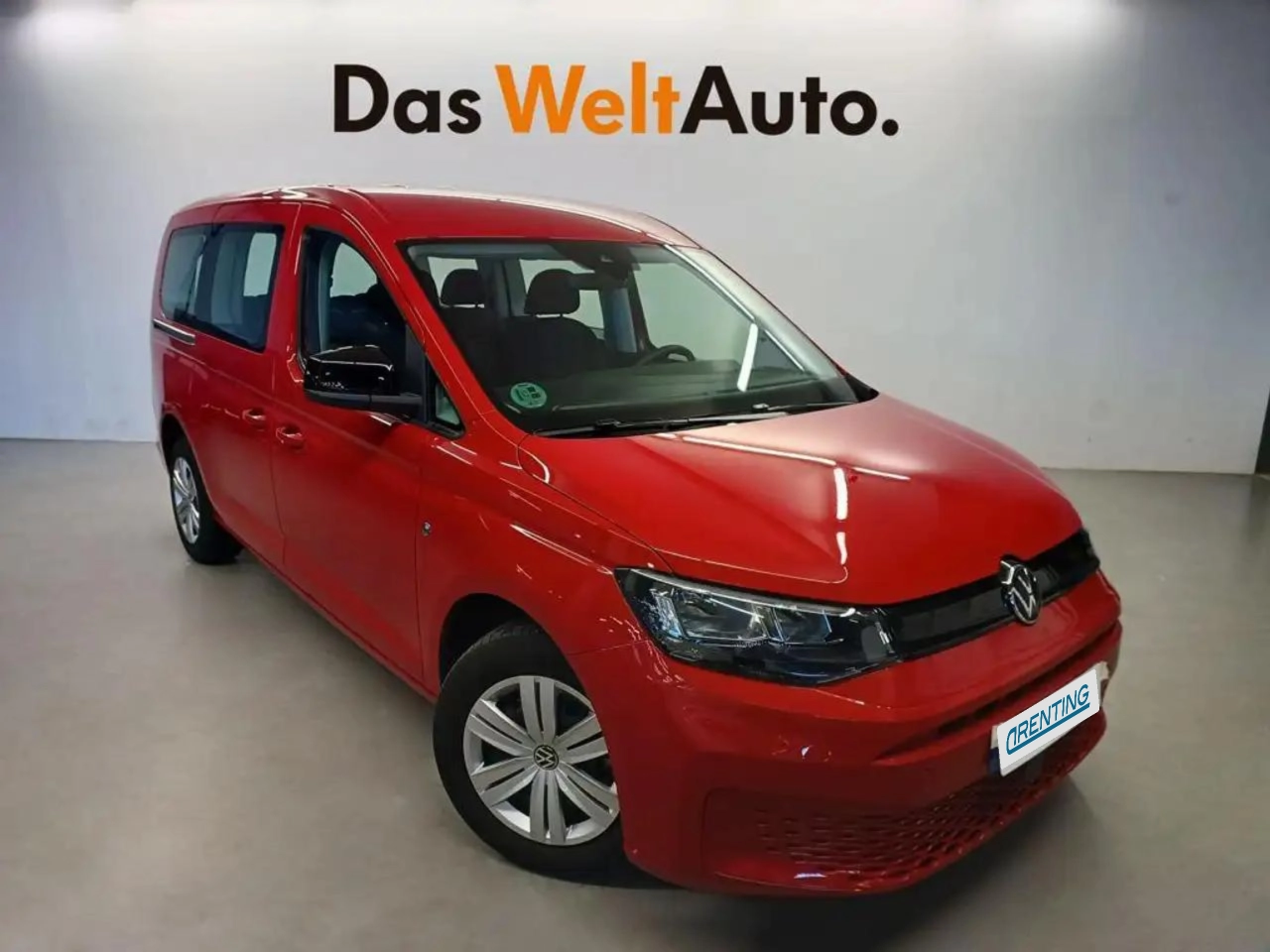 Renting Volkswagen Caddy M1 Maxi 2.0TDI Origin 102 Rojo