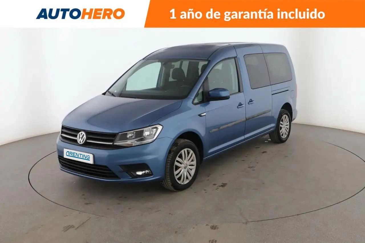 Renting Volkswagen Caddy Maxi 2.0TDI Trendline 4M Azul