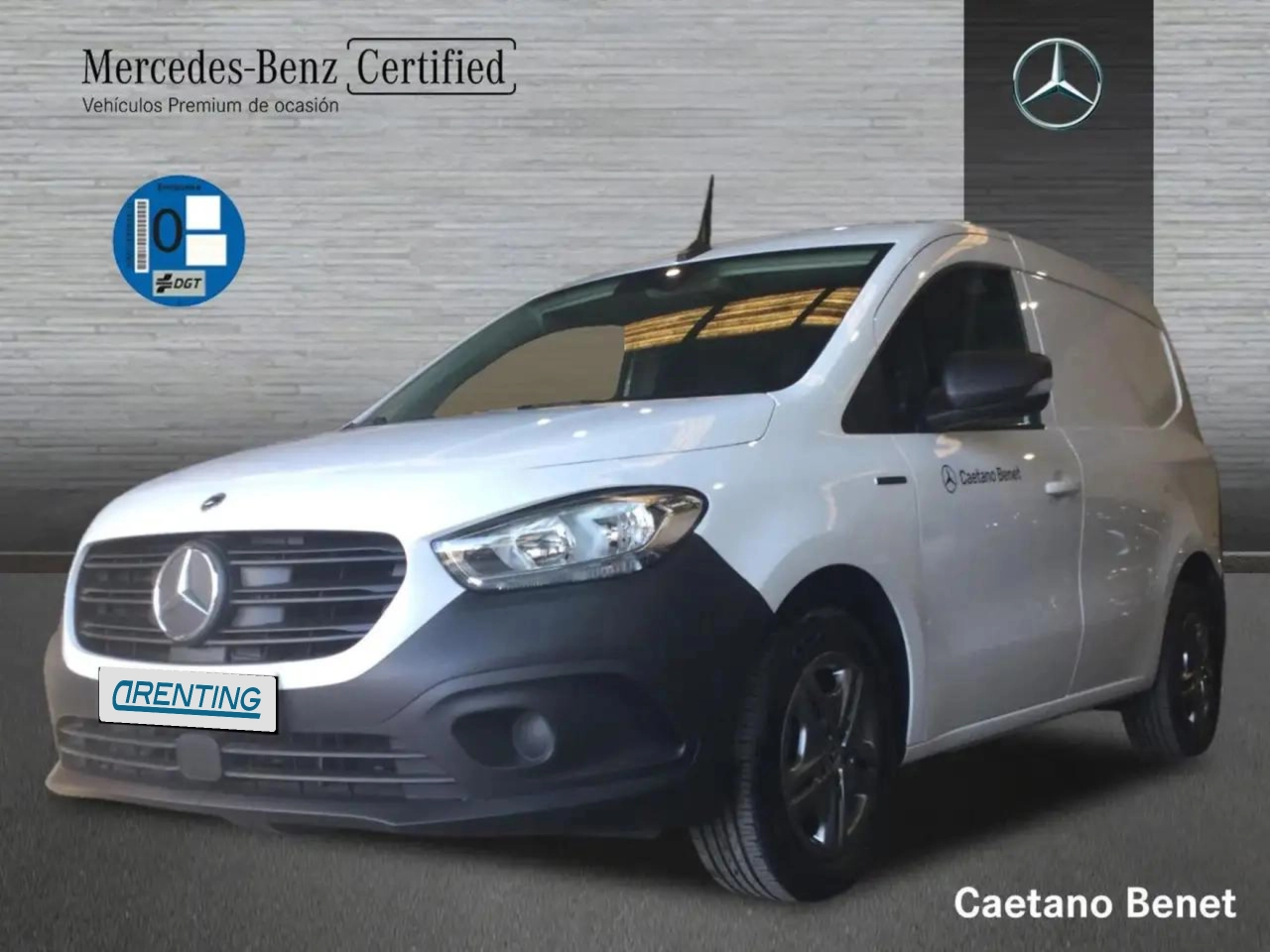 Renting Mercedes-Benz Citan N1 eCitan Furgón Blanco