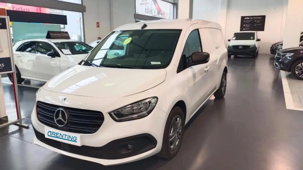 Renting Mercedes-Benz Citan N1 Furgón 110CDI Extralargo Base Blanco