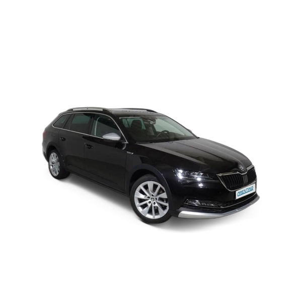 Renting Skoda Superb Combi 1.5 TSI Scout DSG Negro 1