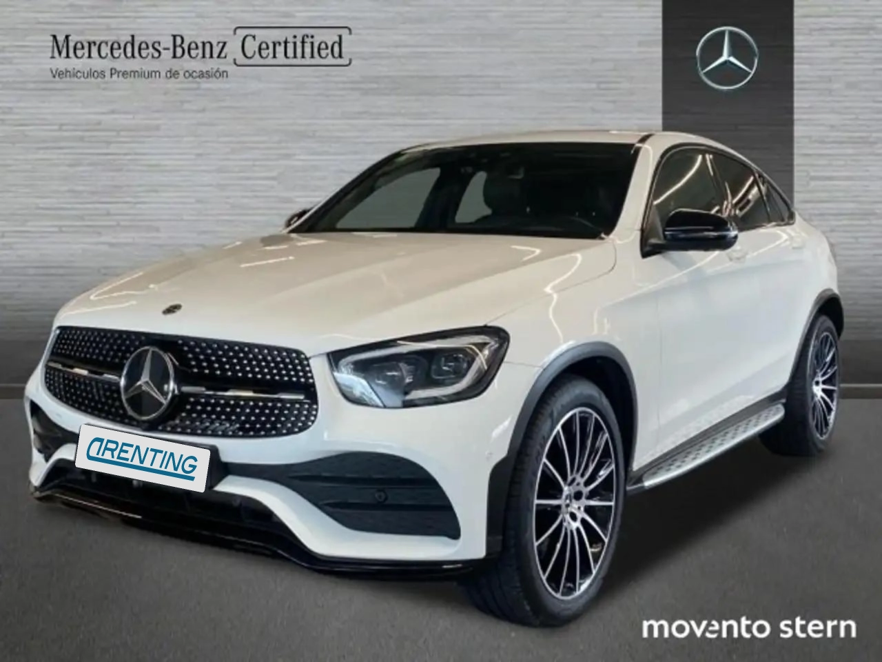 Renting Mercedes-Benz GLC 220 Coupé 220d 4Matic 9G-Tronic Blanco