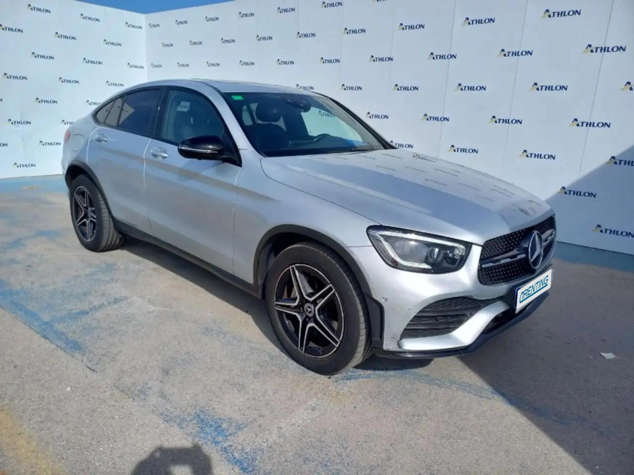 Renting Mercedes-Benz GLC 220 Coupé 220d 4Matic 9G-Tronic Plateado 1