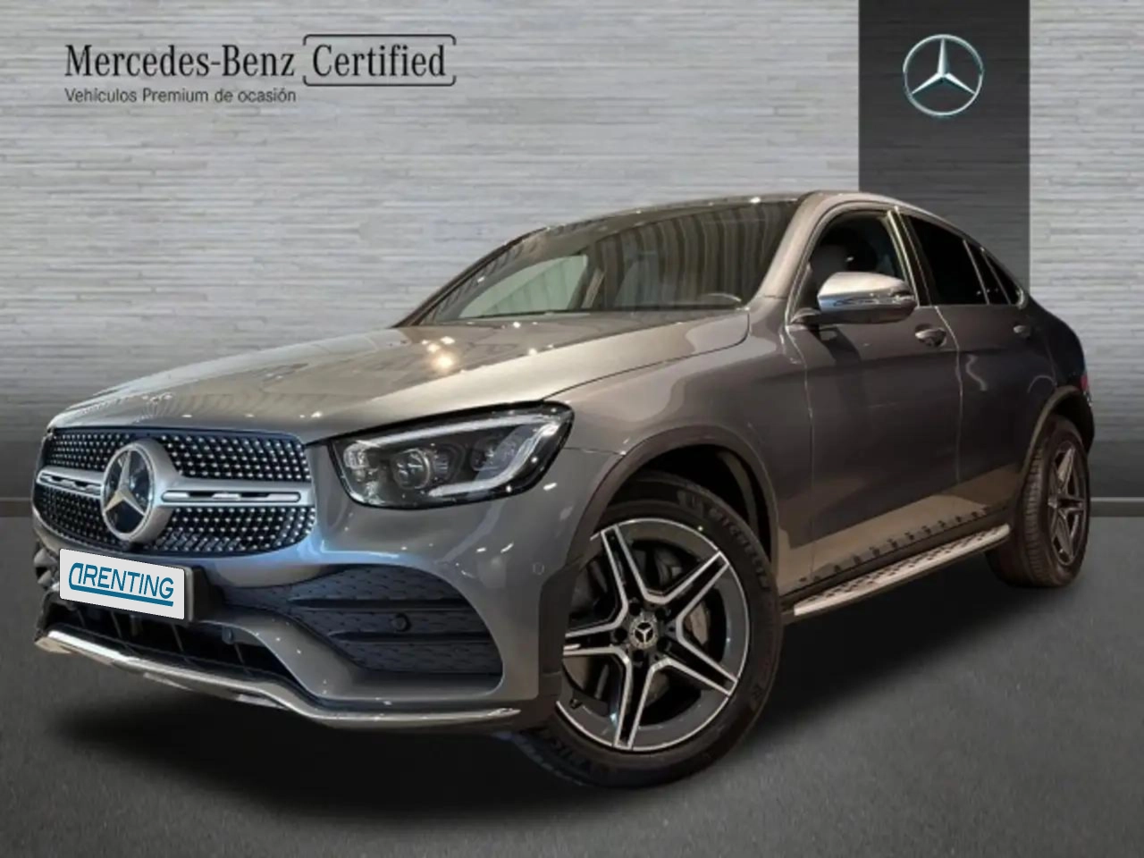 Renting Mercedes-Benz GLC 300 Coupé 300d 4Matic 9G-Tronic Gris 1