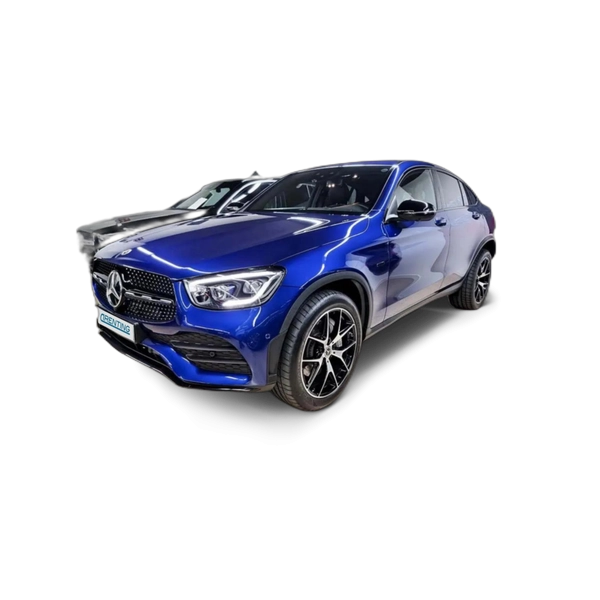 Renting Mercedes-Benz GLC 300 Coupé 300e 4Matic Azul