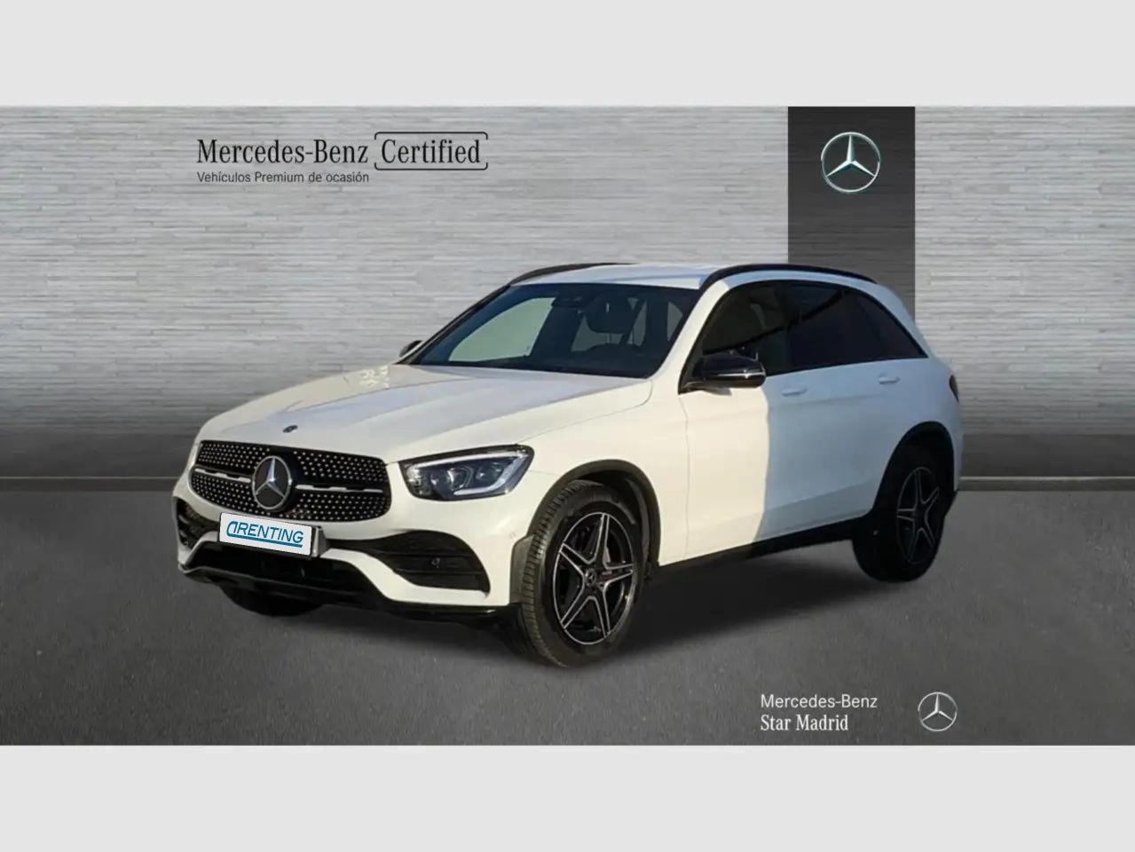 Renting Mercedes-Benz GLC 220 d 4MATIC Blanco 2