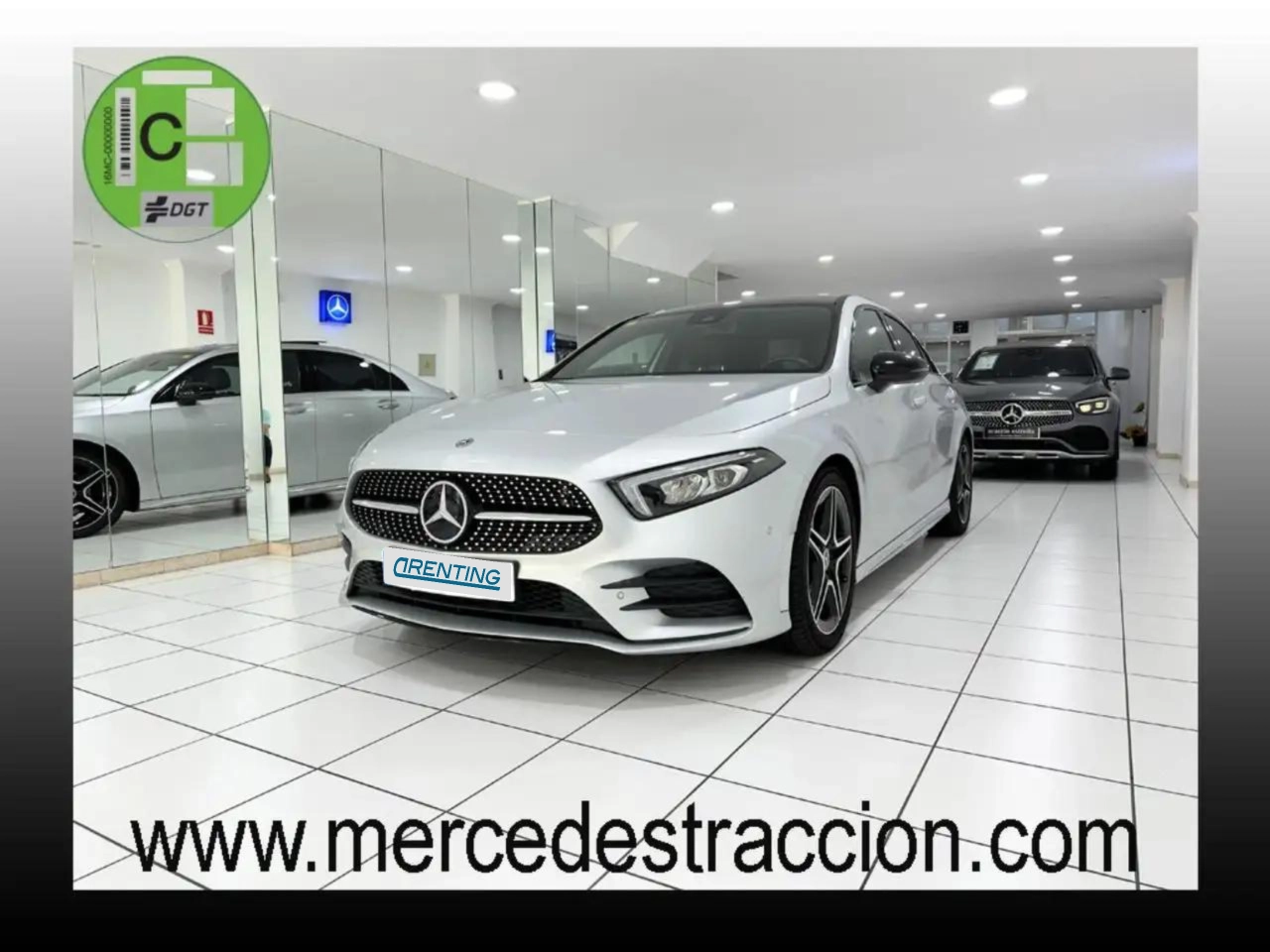 Renting Mercedes-Benz A 200 d Plateado 1 2