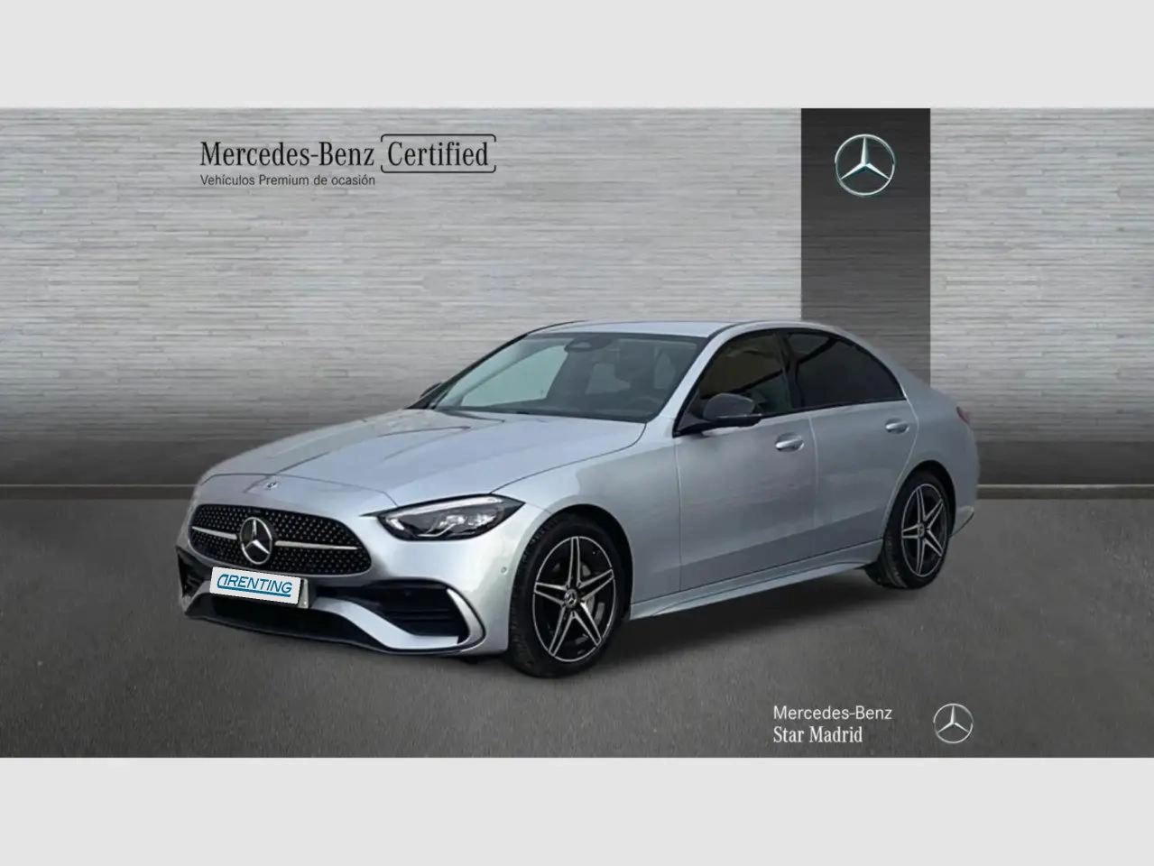 Renting Mercedes-Benz C 220 d Berlina Plateado 1