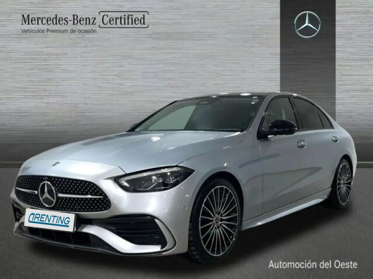 Renting Mercedes-Benz C 220 d berlina[0-803+0-053] Plateado 2