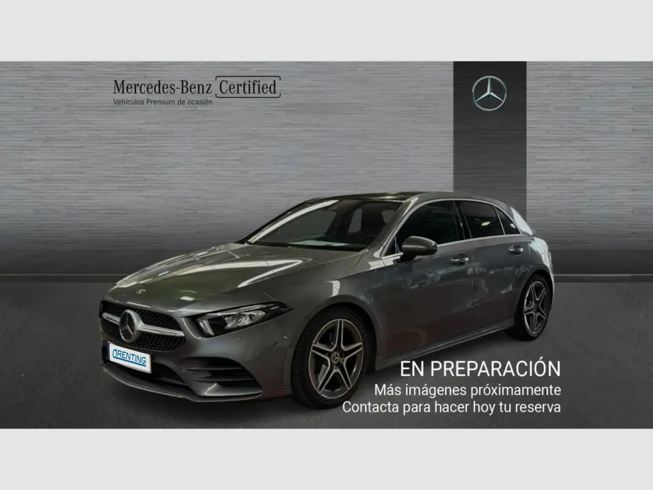 Renting Mercedes-Benz A 200 d Gris 5