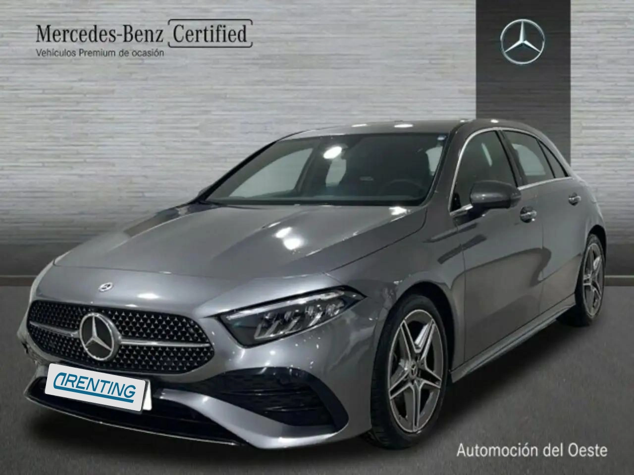 Renting Mercedes-Benz A 180 d compacto[0-803+0-053] Gris 1