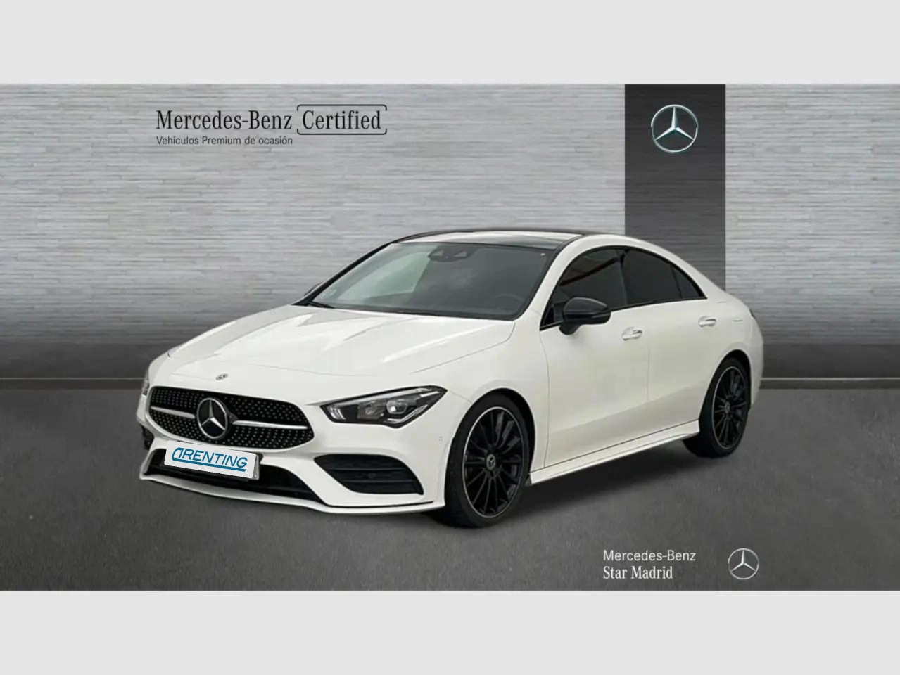 Renting Mercedes-Benz CLA 200 D DCT Blanco