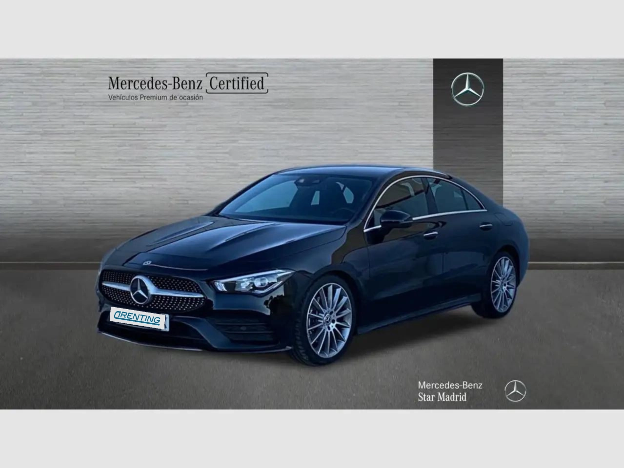 Renting Mercedes-Benz CLA 200 D DCT Negro