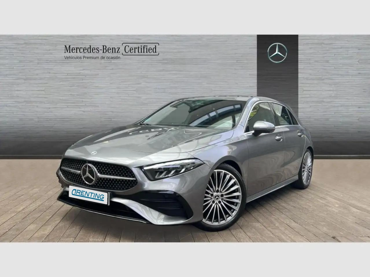 Renting Mercedes-Benz A 200 d Gris 2