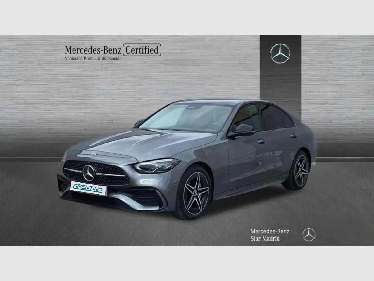 Renting Mercedes-Benz C 220 d Gris 1