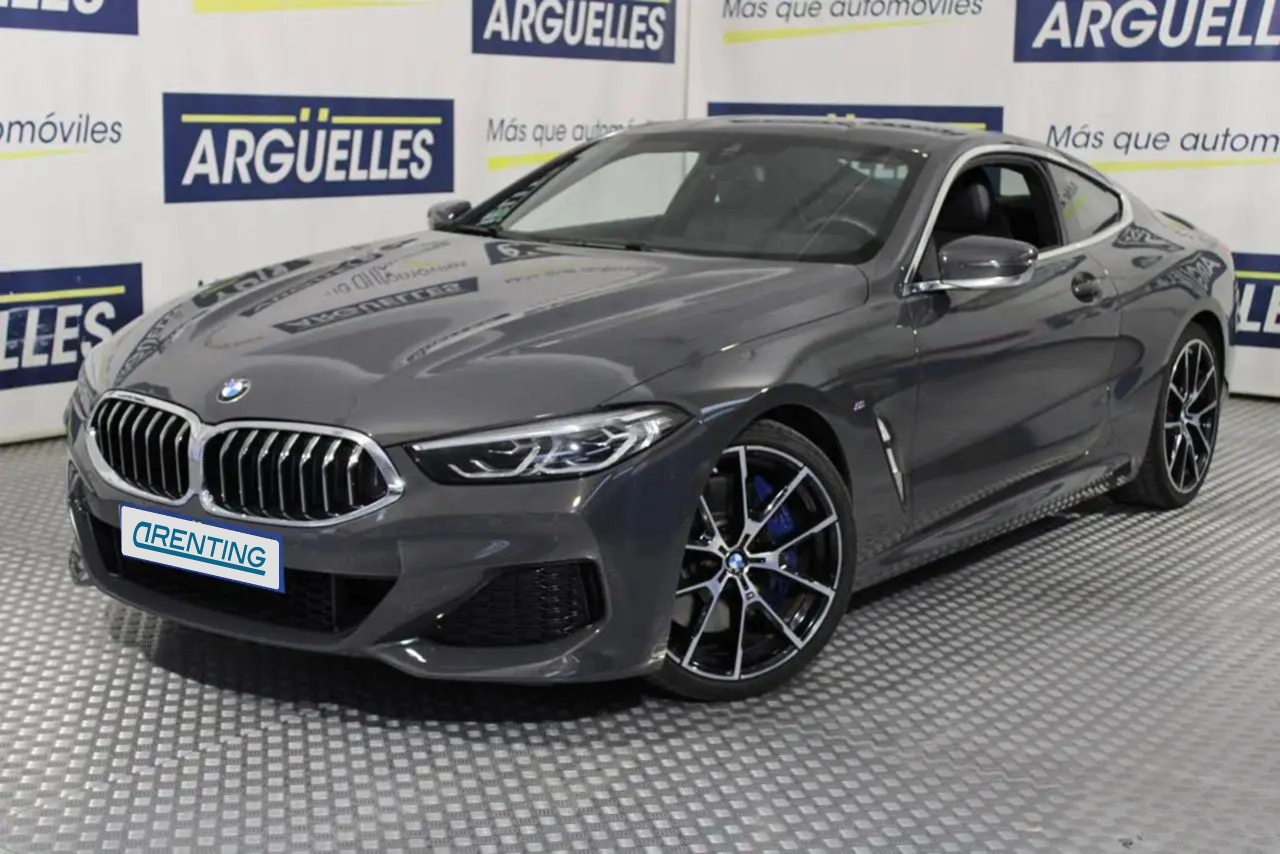 Renting BMW 840 d M Sport xDrive 320cv Gris