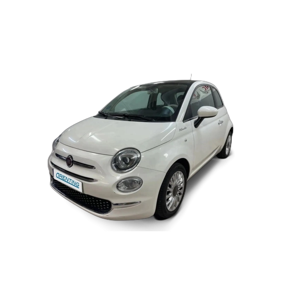 Renting Fiat 500 Dolcevita 1.0 Hybrid 52KW 70 CV 3p. Blanco