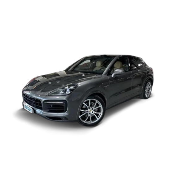 Renting Porsche Cayenne E-Hybrid Coupé Aut. Gris 1