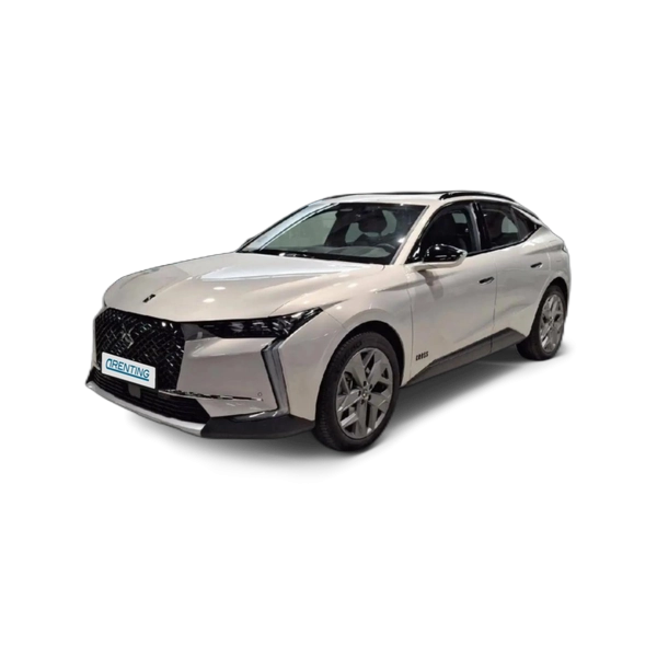 Renting DS Automobiles DS 4 E-TENSE 225 Trocadero Gris