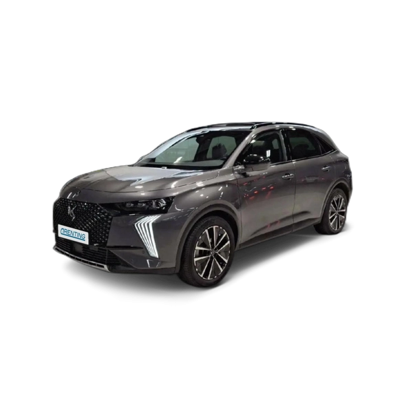 Renting DS Automobiles DS 7 Crossback E-TENSE 4×4 300 RIVOLI Gris