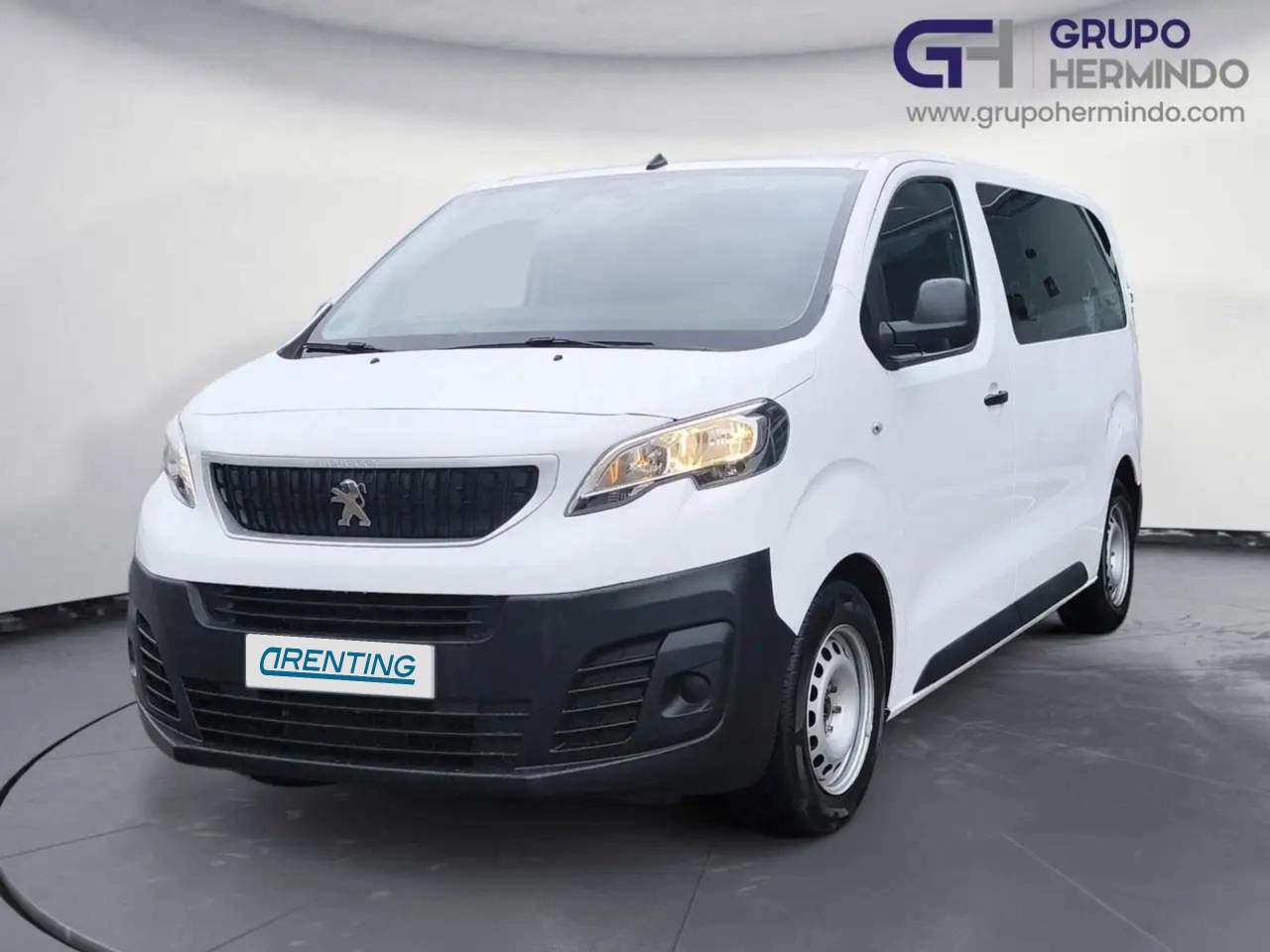 Renting Peugeot Expert CB STANDARD BLUE HDI 120 CV Blanco 1