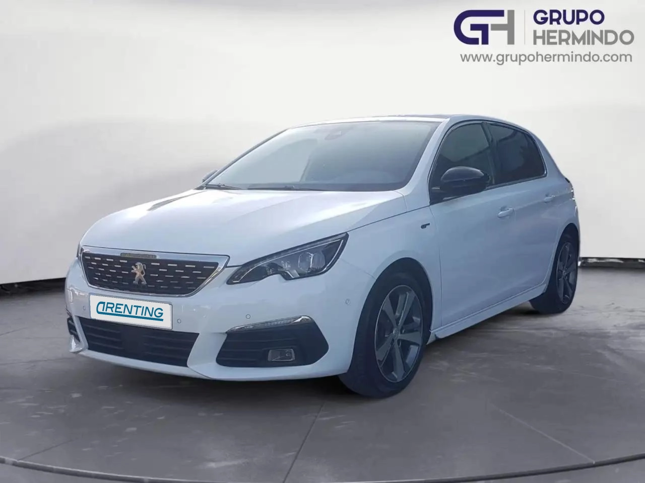 Renting Peugeot 308 GT BLUE HDI 130 CV Blanco