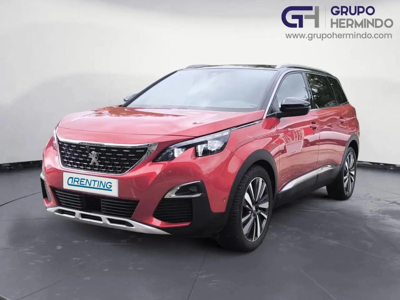 Renting Peugeot 5008 GT BLUE HDI 180 CV EAT8 Rojo