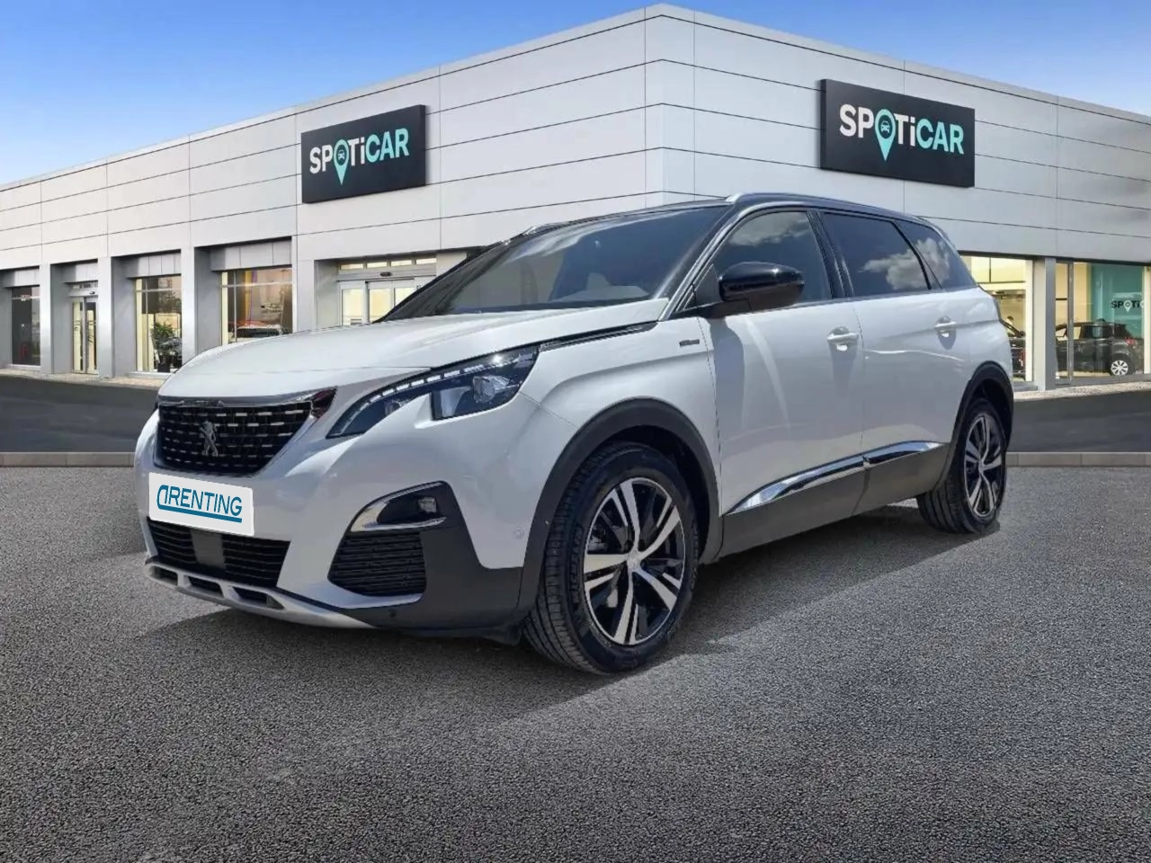 Renting Peugeot 5008 GT-Line 1.2L PureTech 96kW (130CV) EAT8 GT Line Blanco