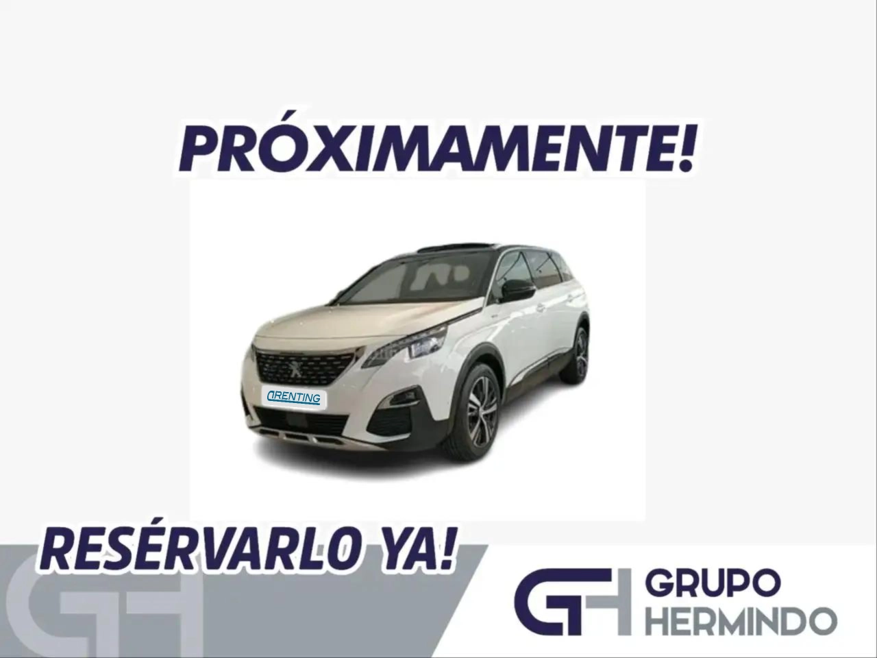 Renting Peugeot 5008 GT LINE BLUE HDI 130 CV EAT8 Blanco