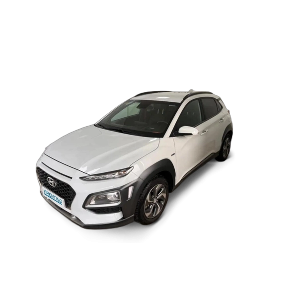 Renting Hyundai KONA HEV 1.6 GDI DT Tecno Lime Blanco