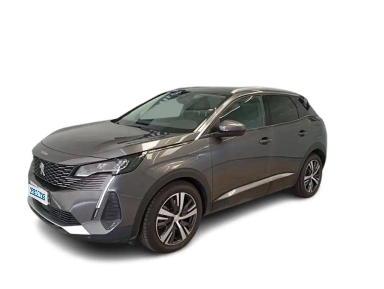 Renting Peugeot 3008 Hybrid ALLURE PACK 225 e-EAT8 Gris