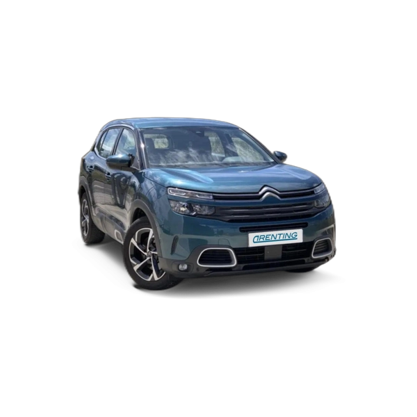 Renting Citroen C5 Aircross Hybrid Feel EAT8 Azul