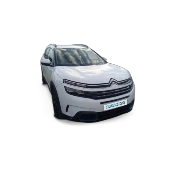 Renting Citroen C5 Aircross Hybrid Shine EAT8 Blanco