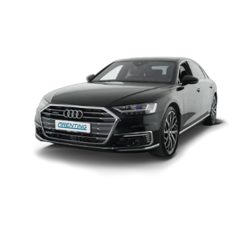 Renting Audi A8 L 60 TFSIe quattro tiptronic 330kW Negro 1