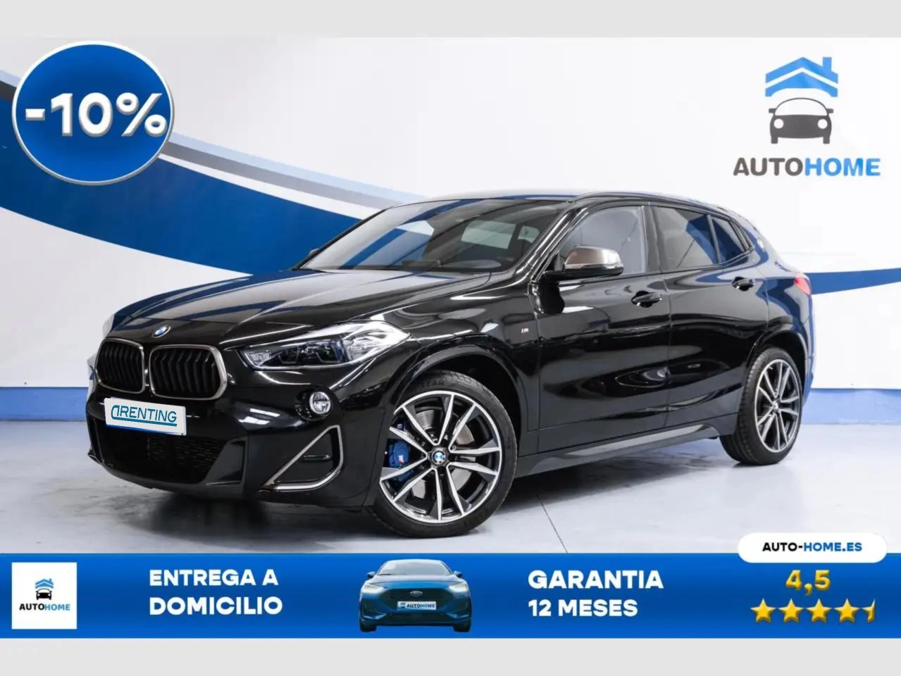 Renting BMW X2 M M35i Negro