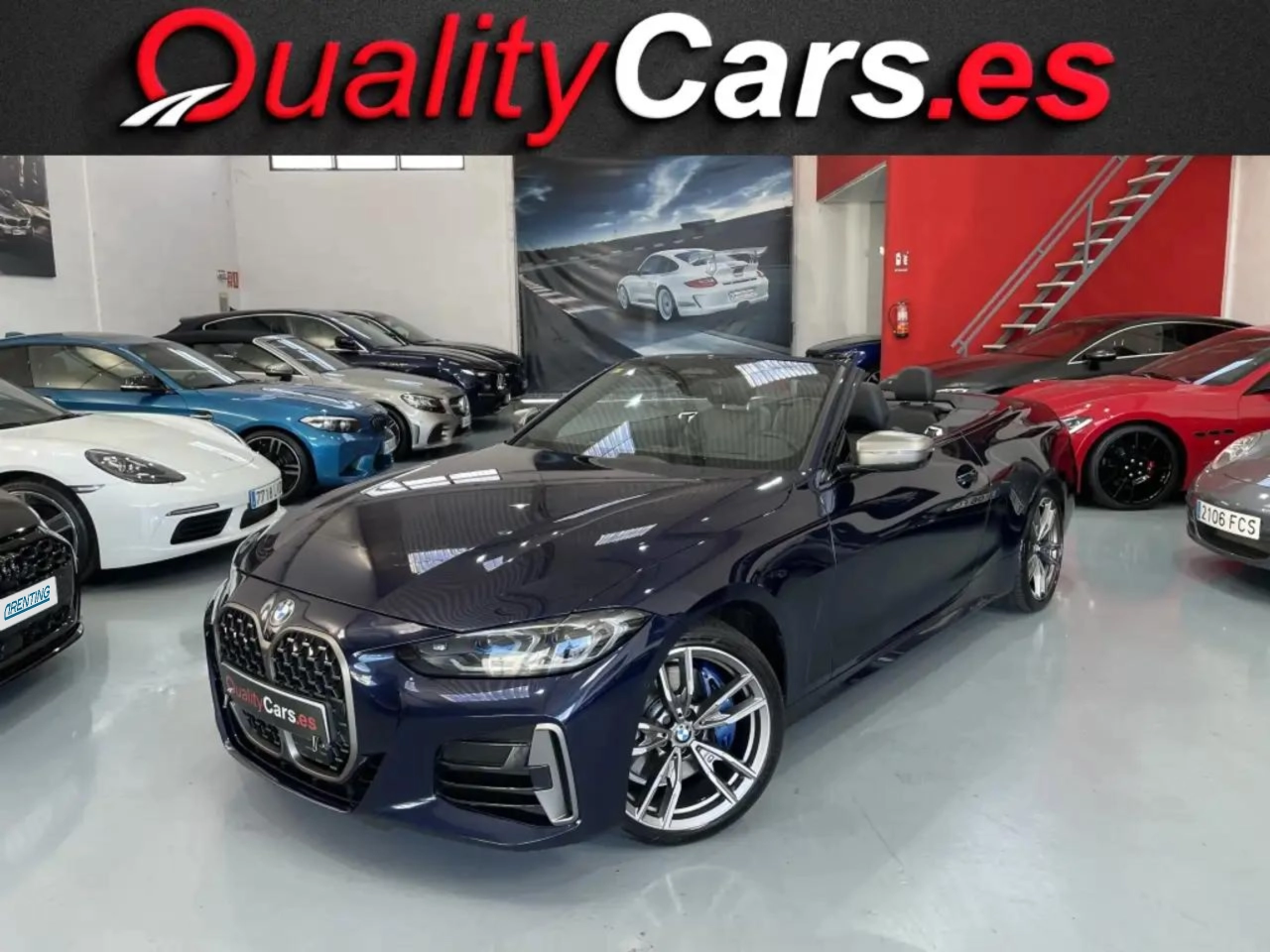 Renting BMW 440 M440iA Cabrio xDrive Azul