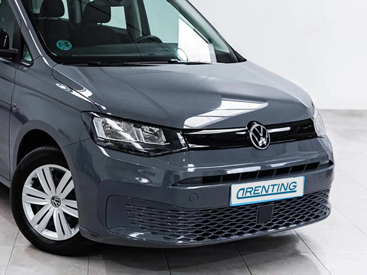 Renting Volkswagen Caddy Maxi 2.0TDI Origin DSG 122 Gris 1