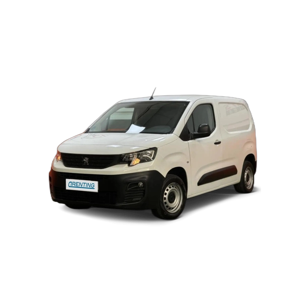 Renting Peugeot Partner 1.5BlueHDI S&S Pro Standard 600kg 100 Blanco 2