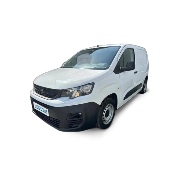 Renting Peugeot Partner Standard 600kg BlueHDi 73kW Premium Blanco