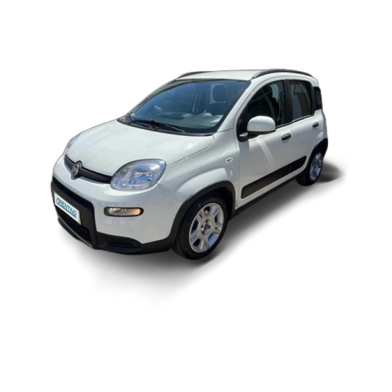 Renting Fiat Panda Pequeño Manual de 5 Puertas Blanco