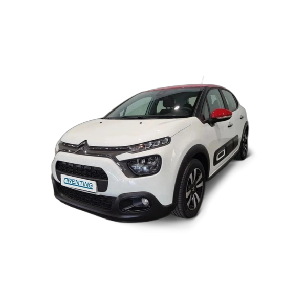 Renting Citroën C3 PureTech 60KW (83CV) Feel Pack