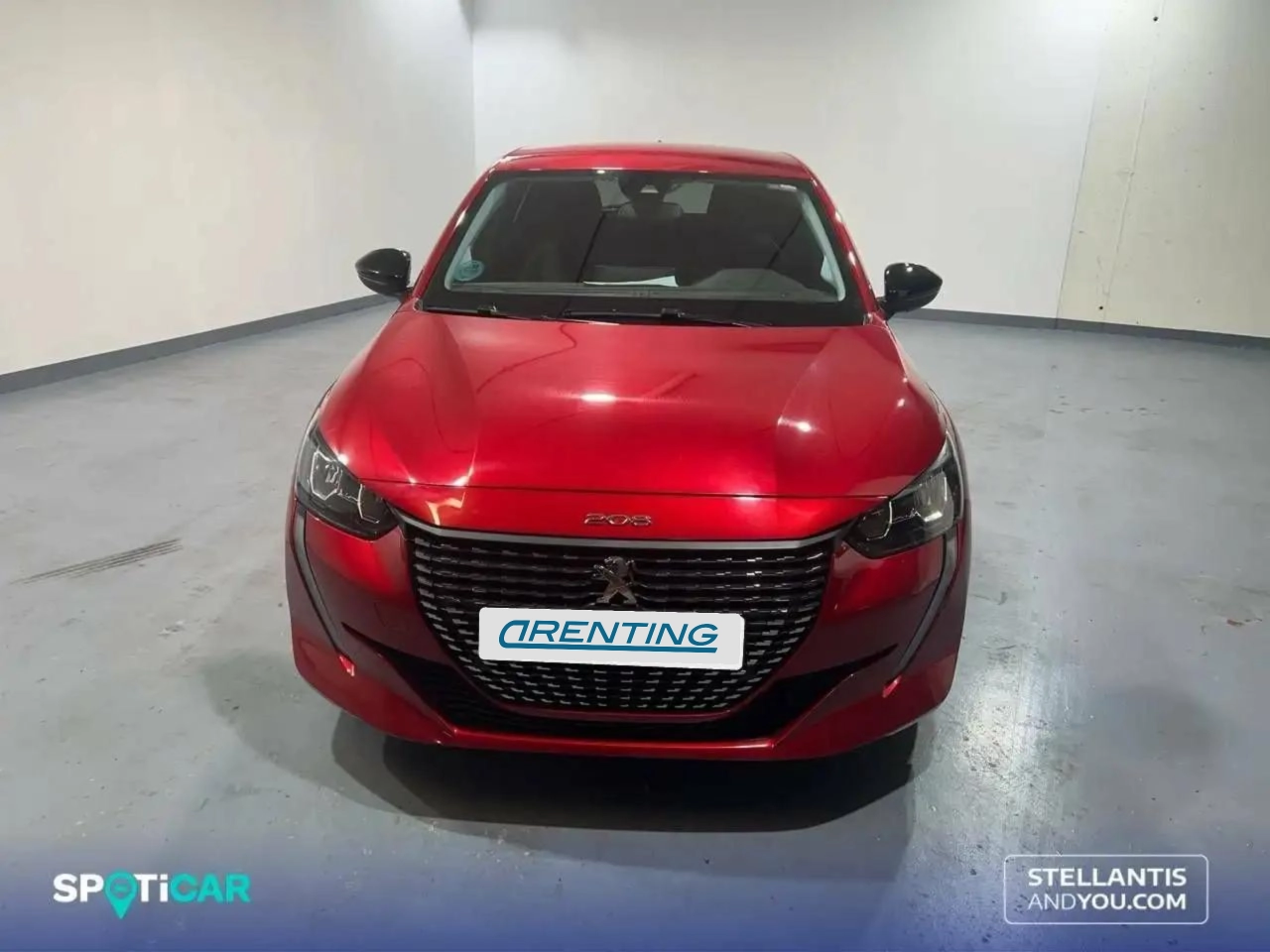 Renting Peugeot 208 PureTech 73kW (100CV) Allure Rojo 4